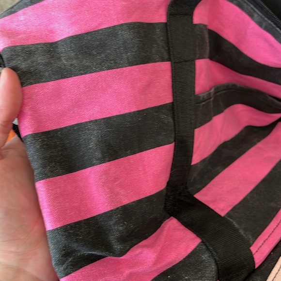 Victoria’s Secret pink striped crossbody - Picture 13 of 13
